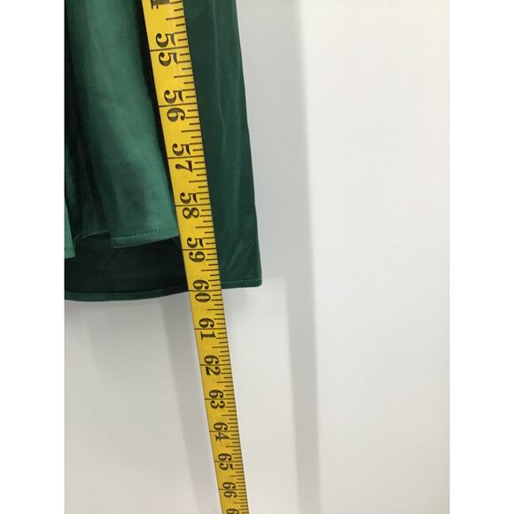 LULU'S XL Love In Your Life Emerald Green Satin Halter Maxi Dress NEW B171 - Picture 7 of 12